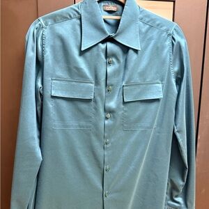Society Teal Collared Shirt